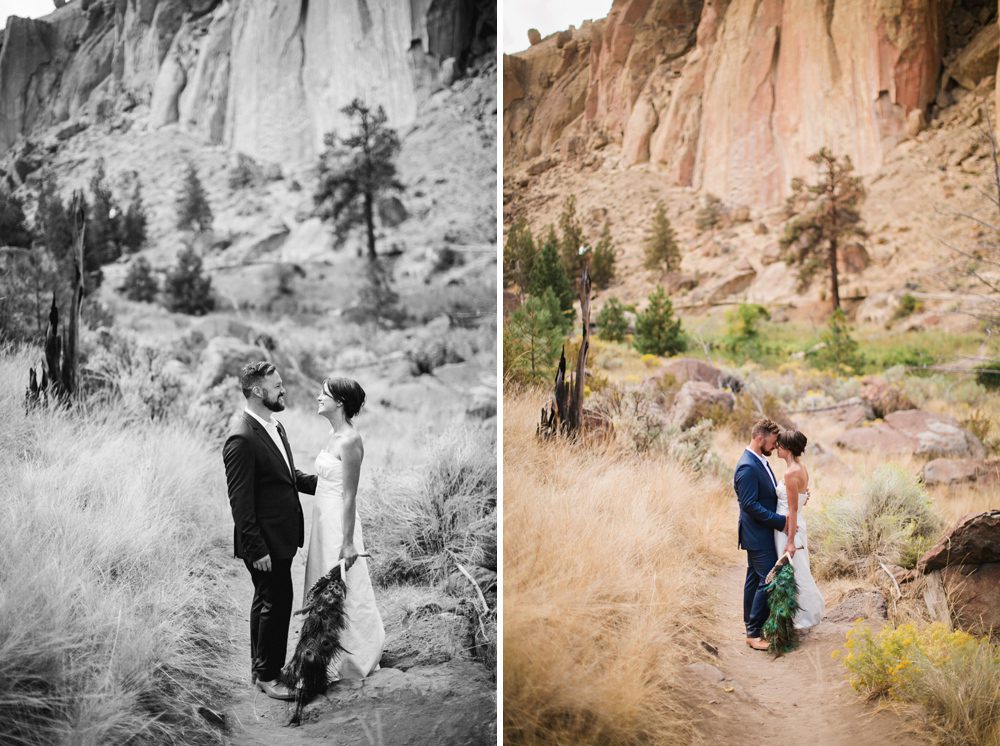 central oregon intimate wedding