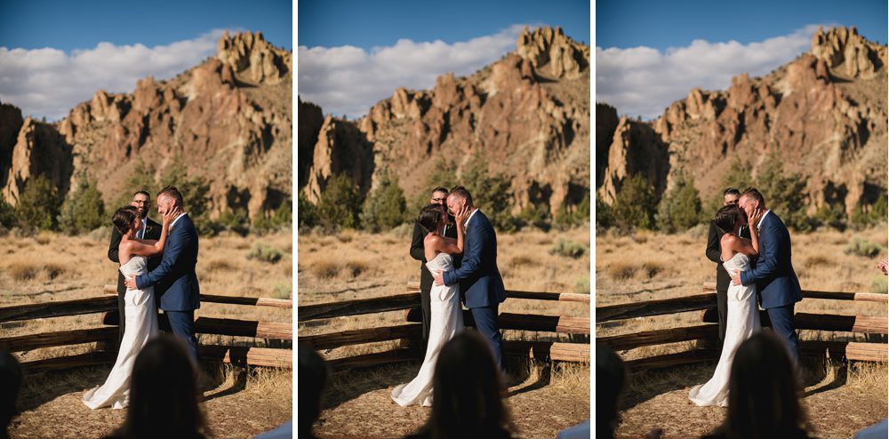 smith rock wedding