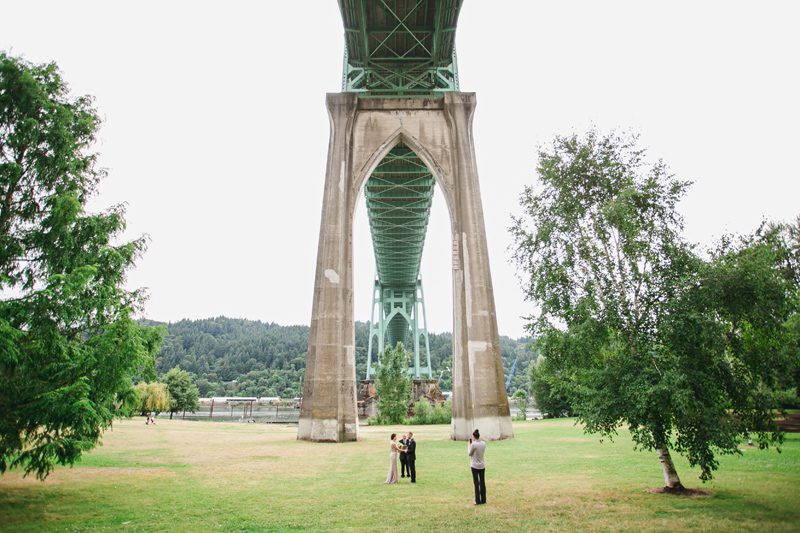 pdx cathedral park elopement